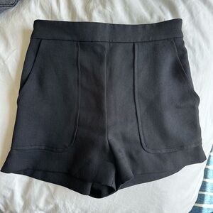 Wilfred High Waist Black Shorts